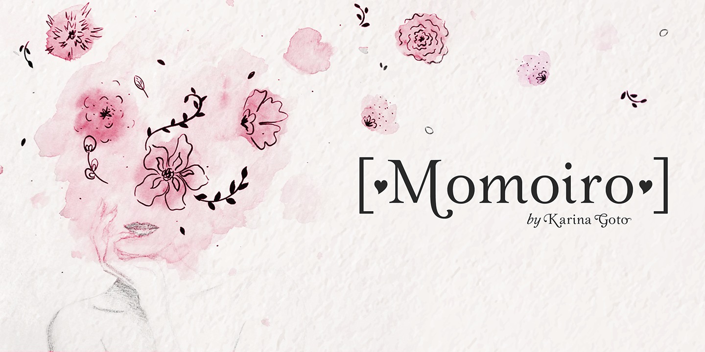 Momoiro Font preview